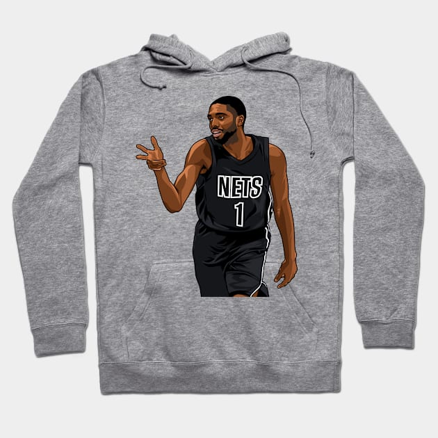 Mikal Bridges Hoodie by origin illustrations